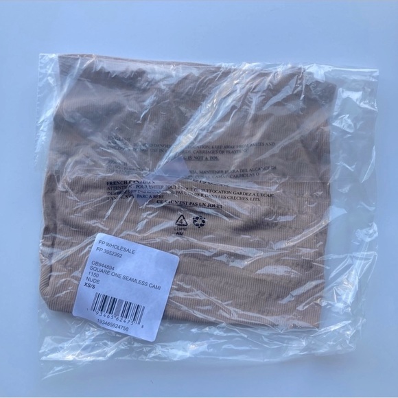 Free People Square One Seamless Cami in Nude - Picture 9 of 14